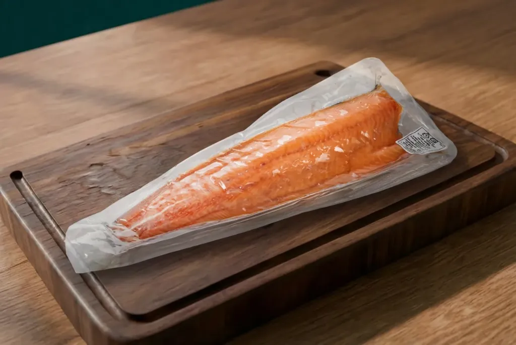 [0004] Lomo de Salmón Congelado